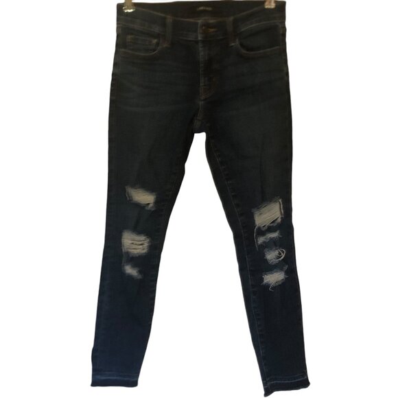J Brand distressed skinny jeans sz 27 - Picture 1 of 12